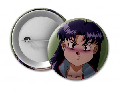 Placka Angry Misato - 50 mm