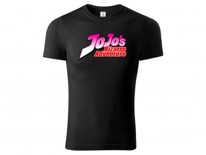 Tričko logo JoJo's černé