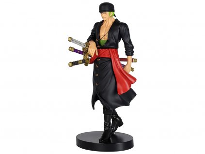 Sběratelská figurka DXF The Shukko Roronoa Zoro - 17 cm