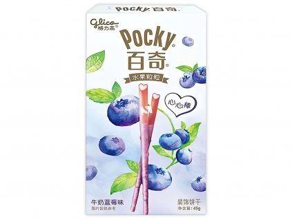 Pocky Heart Milk & Blueberry - 45g