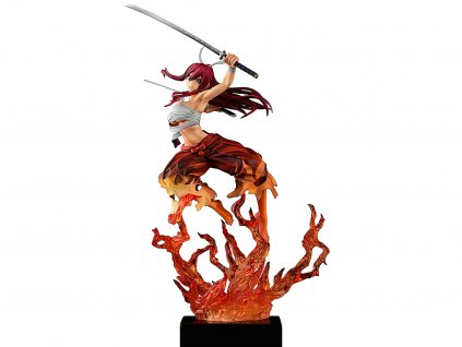 Sběratelská figurka Erza Scarlet Samurai ver. Kurenai - 43 cm