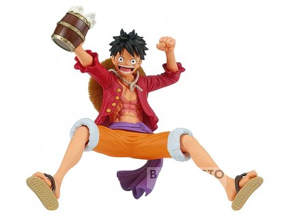 Sběratelská figurka Its a Banquet!! Monkey D. Luffy - 9 cm