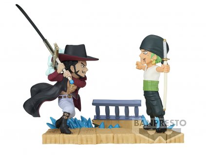 Sběratelská figurka Roronoa Zoro Vs Dracule Mihawk - 7 cm