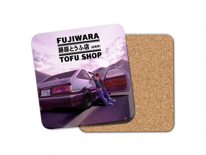 Korkový podtácek Fujiwara Tofu Shop