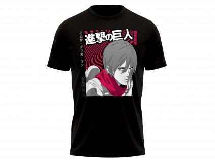 mikasa ackerman attack on titan aot tričko animerch.cz