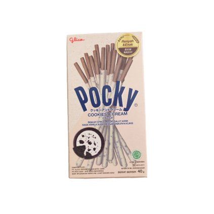 pocky cookies and cream