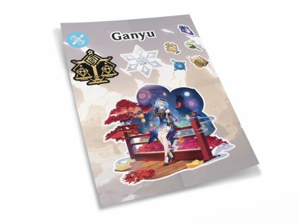 ganyu velke samolepky genshin impact animerch.cz 1