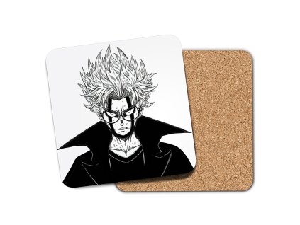 okarun black and white dandadan podtacek animerch.cz