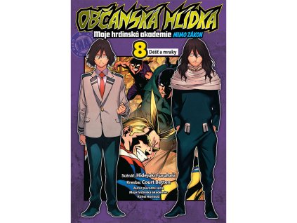 obcanska hlidka moje hrdinska akademie 8 dest a mraky manga animerch.cz 1