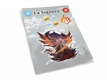 la signora samolepka genshin impact animerch.cz 1