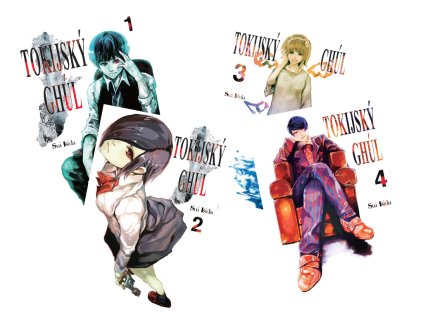 tokyo ghoul manga set animerch 1