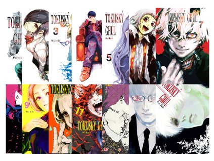 tokyo ghoul manga set animerch 5