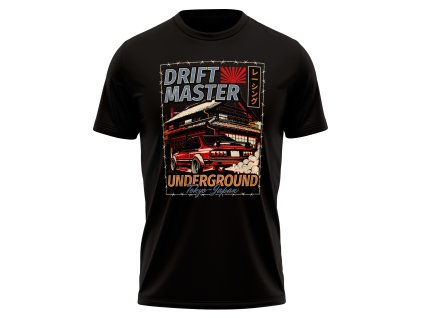 tricko drift master jdm cerne animerch.cz