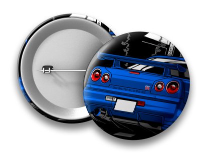 placka skyline jdm animerch.cz