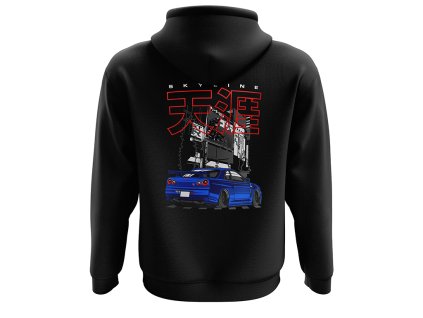 skyline jdm v2 mikina animerch.cz 1