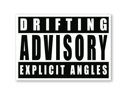 samolepka explicit angles jdm animerch.cz
