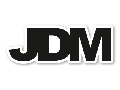 samolepka jdm jdm animerch.cz
