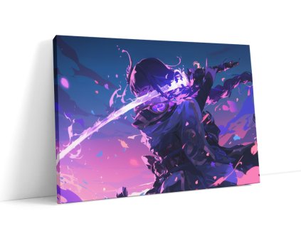 raiden shogun obraz 90 x 60 genshin impact animerch.cz 1