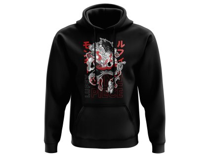 luffy gear 5 nika mikina cerna one piece animerch.cz