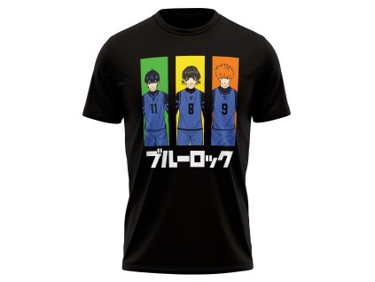 unstoppable trio tricko blue lock animerch.cz