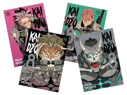 kaidzu c 8 manga set 5 6 7 8 manga animerch.cz