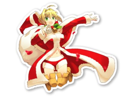 samolepka nero claudius padoru vanoce 2025 animerch.cz 1