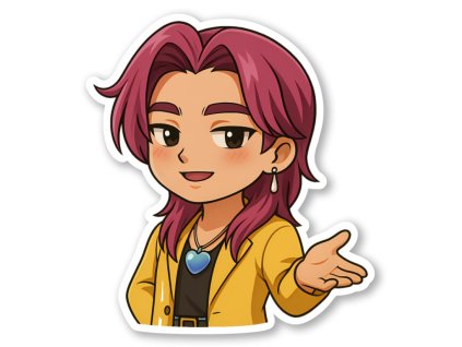 samolepka romance saja k pop demon hunters animerch.cz 1