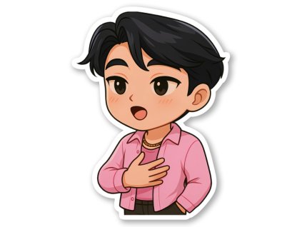 samolepka jinu saja k pop demon hunters animerch.cz 1