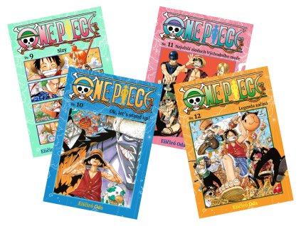 one pice manga set 9 10 11 12 animerch.cz