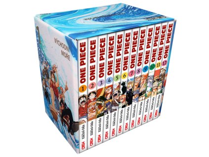 one piece manga set 1 2 3 4 5 6 7 8 9 10 11 12 a sberatelsky box cast 1 vychodni more animerch.cz