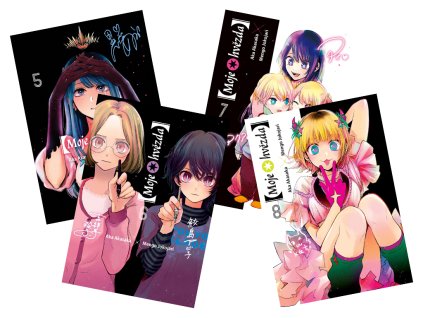 moje hvezda oshi no ko manga set 5 6 7 8 animerch.cz