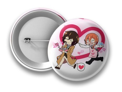 bungo stray dogs placka valentyn 2026 animerch.cz