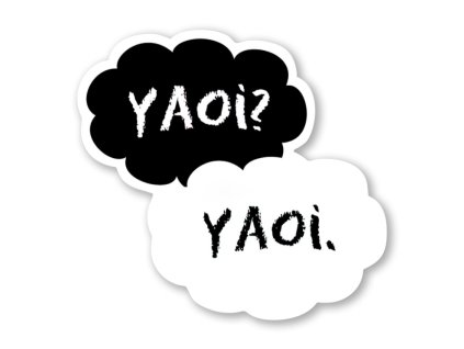 Samolepka Yaoi? Yaoi