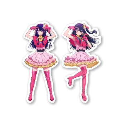 Samolepka Ai Hoshino Outfits