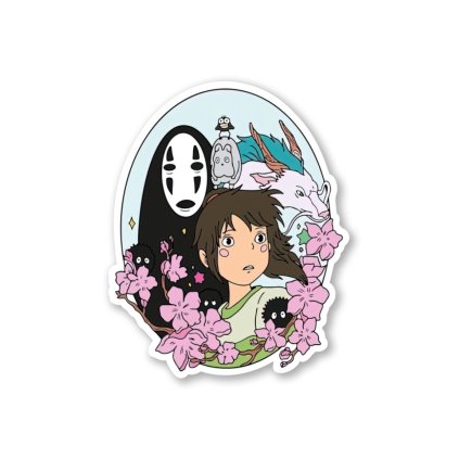 Samolepka Chichiro and Spirit