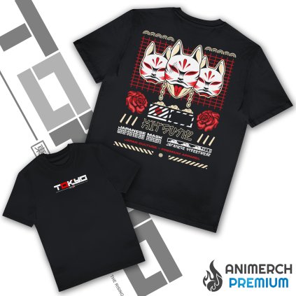 Tričko Kitsune Street Cult