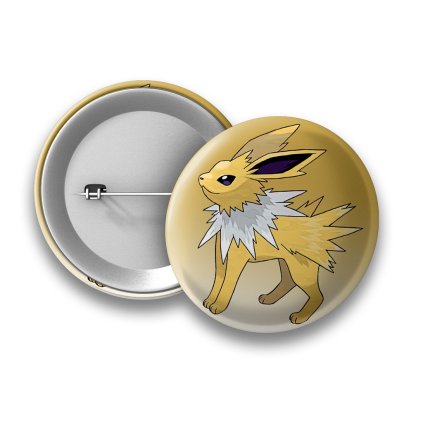 jolteon placka pokemon animerch.cz