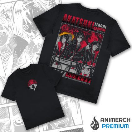 Tričko Akatsuki Itachi V2