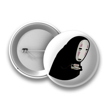 kaonashi placka spirited away animerch.cz