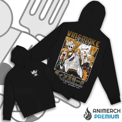 Mikina Black leg Sanji V2 1