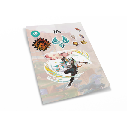 ifa velka samolepka genshin impact animerch.cź