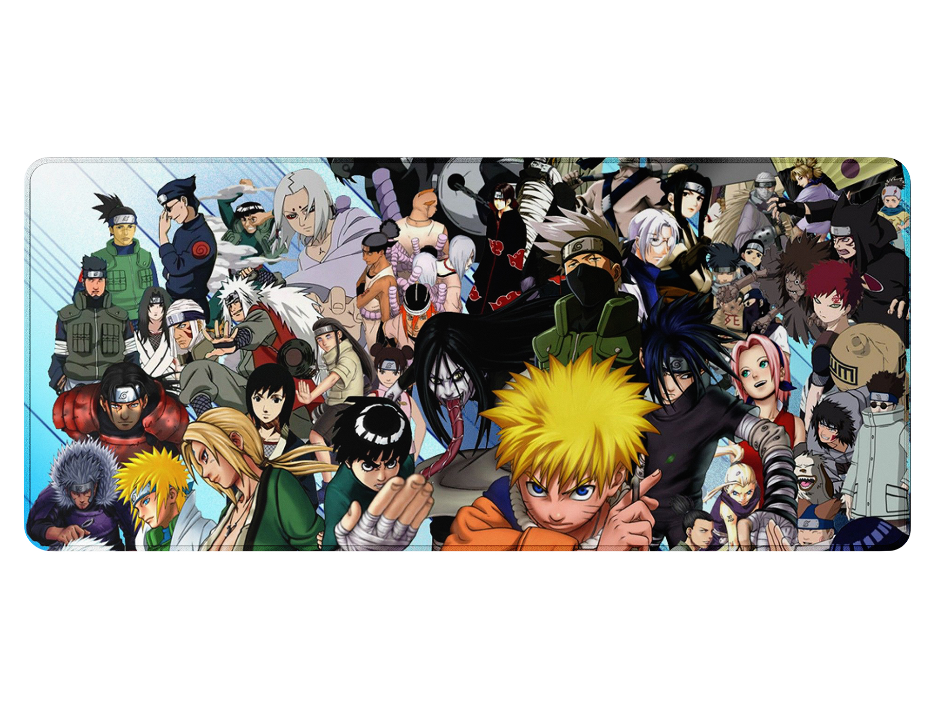 Podložka pod myš Naruto Characters - 900 x 400 mm - Animerch