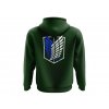 Mikina Survey Corps Green Bottle Back (1)