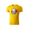 Žluté Tričko Happy Cat