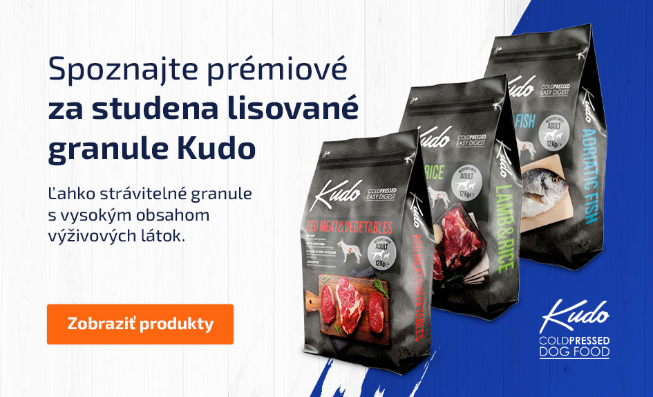 Ultraprémiové granule pre psov Kudo