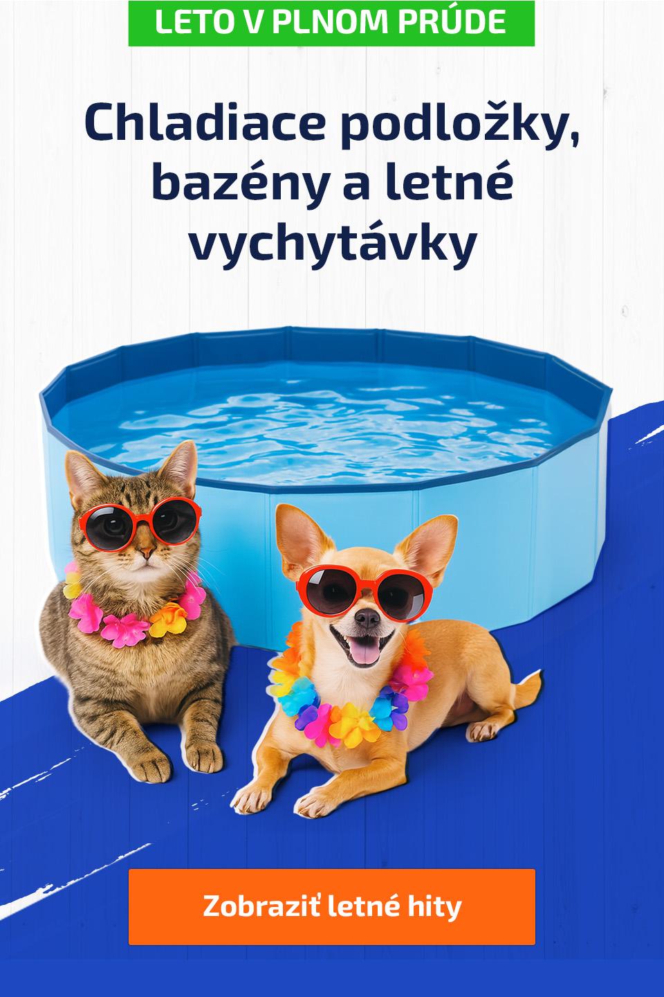 Chladiace podložky, vankúše a vychytávky pre schladenie vášho miláčika počas leta
