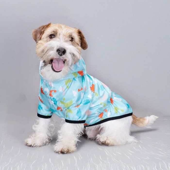 Pršiplášte pre psov do dažďa