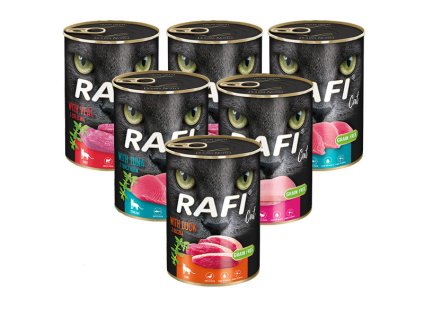 Rafi Cat Adult Grain Free Mix na ochutnávku 6x400g