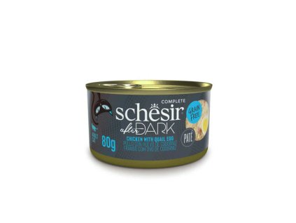 Schesir After Dark Paté Chicken Quail egg 80g