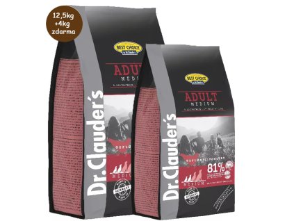 Dr. Clauders Adult Medium 12,5+4kg